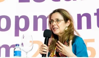 Lamia Kamal-Chaoui, directora del Centro de Emprendimiento, Pymes, Regiones y Ciudades de la OCDE.