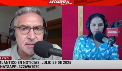 Transmisión de Atlántico en Noticias.