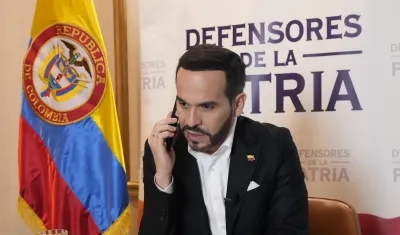 Abelardo De La Espriella, precandidato presidencial. 