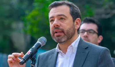 Carlos Fernando Galán, alcalde de Bogotá. 