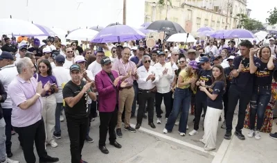 Alex Char y delegaciones del Foro de la OCDE.