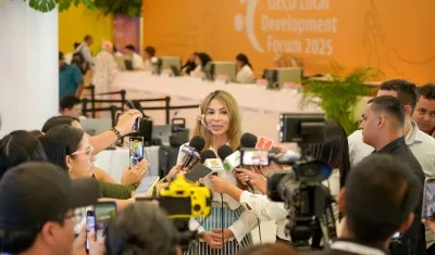 Ana María Aljure, gerente de Ciudad de Barranquilla.