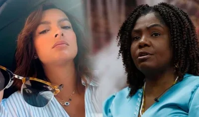 Andrea Petro y Francia Márquez.