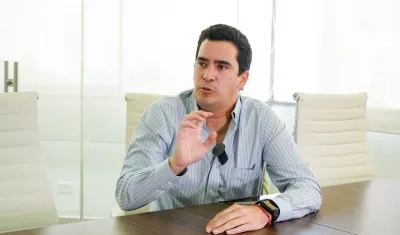 El director de Asoportuaria, Lucas Ariza.