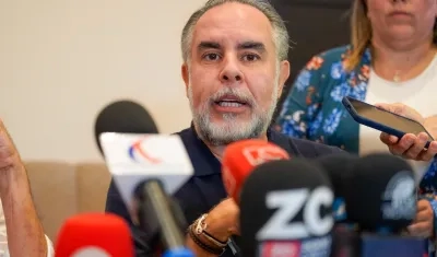 Armando Benedetti, ministro del Interior. 