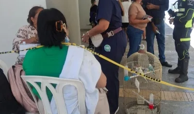 Atención psicológica a os afectados por el incendio. 