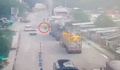  Momento del atentado contra el gerente de Riverport.