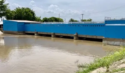 Nivel del agua en el sur del departamento.