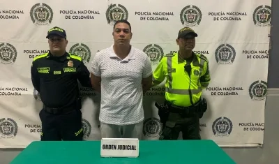 Edwin Cataño Guevara, bombero señalado de causarle la muerte a Juan David Ucrós.