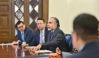 El Ministro del Interior, Armando Benedetti.