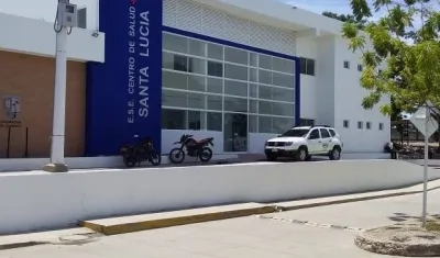 Centro de Salud de Santa Lucía.