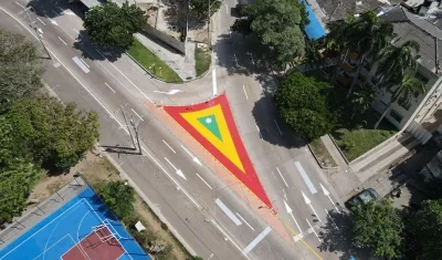 Cierres viales en Barranquilla.