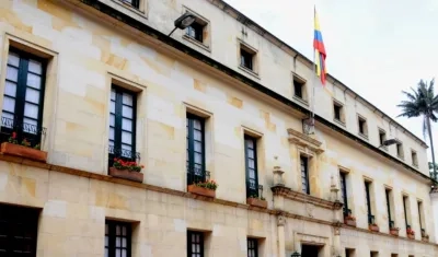 Oficina de la Cancillería.