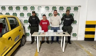 Alberto Rayder Salas Silvera y Edwin Rodríguez Soto.