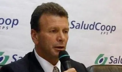 Expresidente de Saludcoop EPS, Carlos Gustavo Palacino Antía.