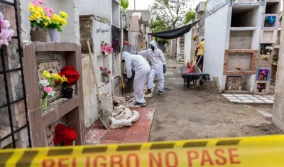 Cementerio Nuevo de Soledad. 