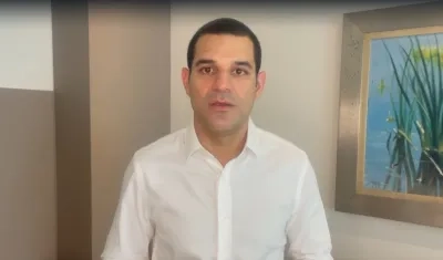 El presidente del Comité Intergremial del Atlántico, Efraín Cepeda Tarud.