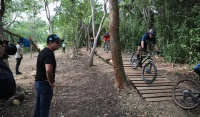 El Alcalde Alex Char.