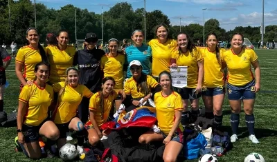 Selección Colombia en el Mundial de Médicas.