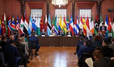 Conferencia Ministerial de Emergencia sobre Palestina en Bogotá.