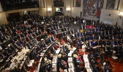 Instalación del Congreso de la República.