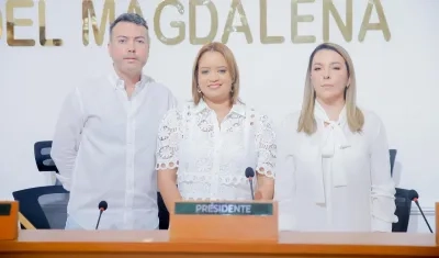 Rosa Idalia Jiménez, Alberto Mario Gutiérrez y Mallath Paola Martínez.