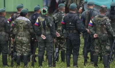 Disidencia de las FARC. 