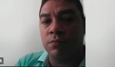 Edwin Cataño, ex bombero vinculado en la muerte en accidente de tránsito de Juan David Ucrós Cervantes. 