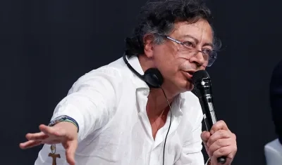 El Presidente Gustavo Petro.