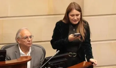 El exministro de Hacienda, Ricardo Bonilla, y la exasesora María Alejandra Benavides.