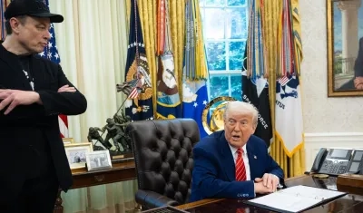 Elon Musk y Donald Trump.