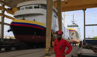 Las embarcaciones fueron presentadas en Cartagena.