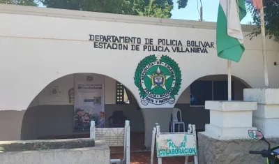 Estación de Policía de Villanueva, Bolívar.