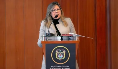 La Fiscal General de la Nación, Luz Adriana Camargo.