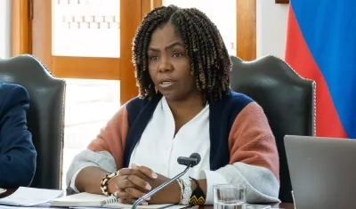 Francia Márquez, Vicepresidenta de Colombia. 