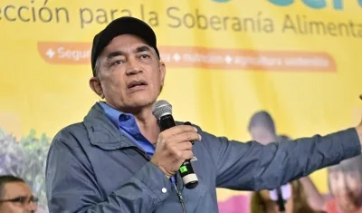 El precandidato presidencial, Gustavo Bolívar.