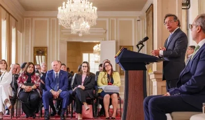 Gustavo Petro, Presidente de Colombia. 