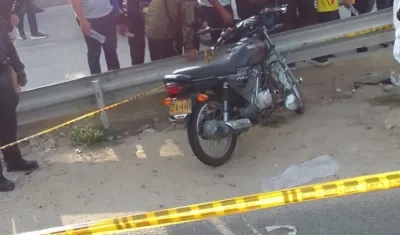 Lugar donde sucedió el crimen.