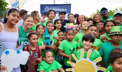 El Alcalde de Barranquilla, Alex Char.