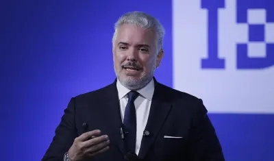 El expresidente Iván Duque.