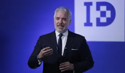 Expresidente de Colombia Iván Duque. 