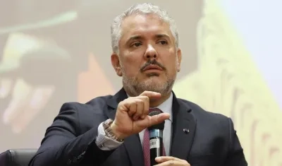 Iván Duque, expresidente de Colombia. 