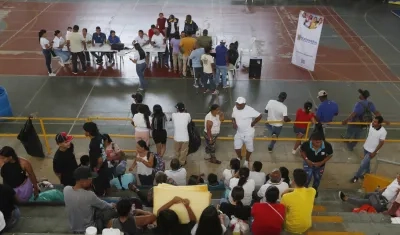 Los desplazados de Jamundí.