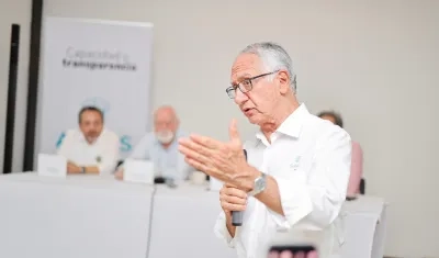 El Ministro de Salud, Guillermo Alfonso Jaramillo.
