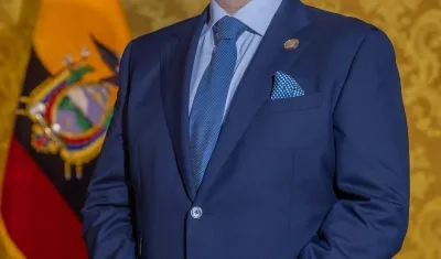 John Reimberg, ministro del Interior de Ecuador.