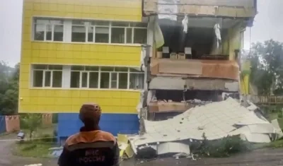 Los daños que dejó el terremoto.