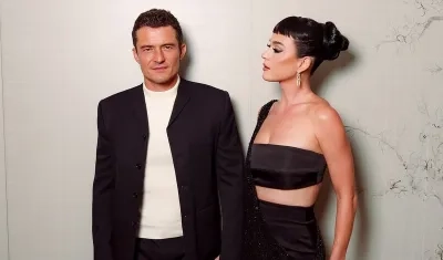 Katy Perry y Orlando Bloom. 