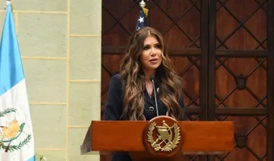 Secretaria de Seguridad Nacional, Kristi Noem.