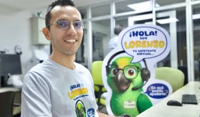 El asistente virtual 'Lorenzo' está en etapa de prueba. 