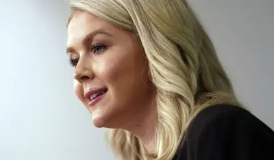 Karoline Leavitt, portavoz de la Casa Blanca.